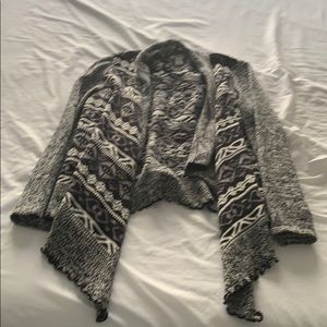 Winter high low sweater